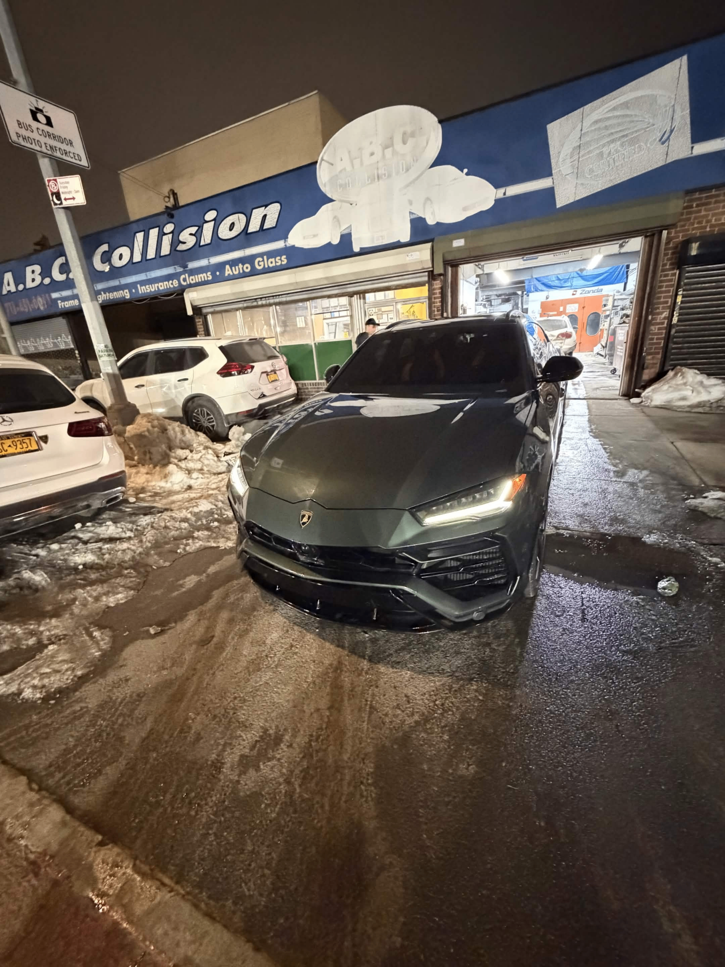 Lamborghini Urus at ABC Collision
